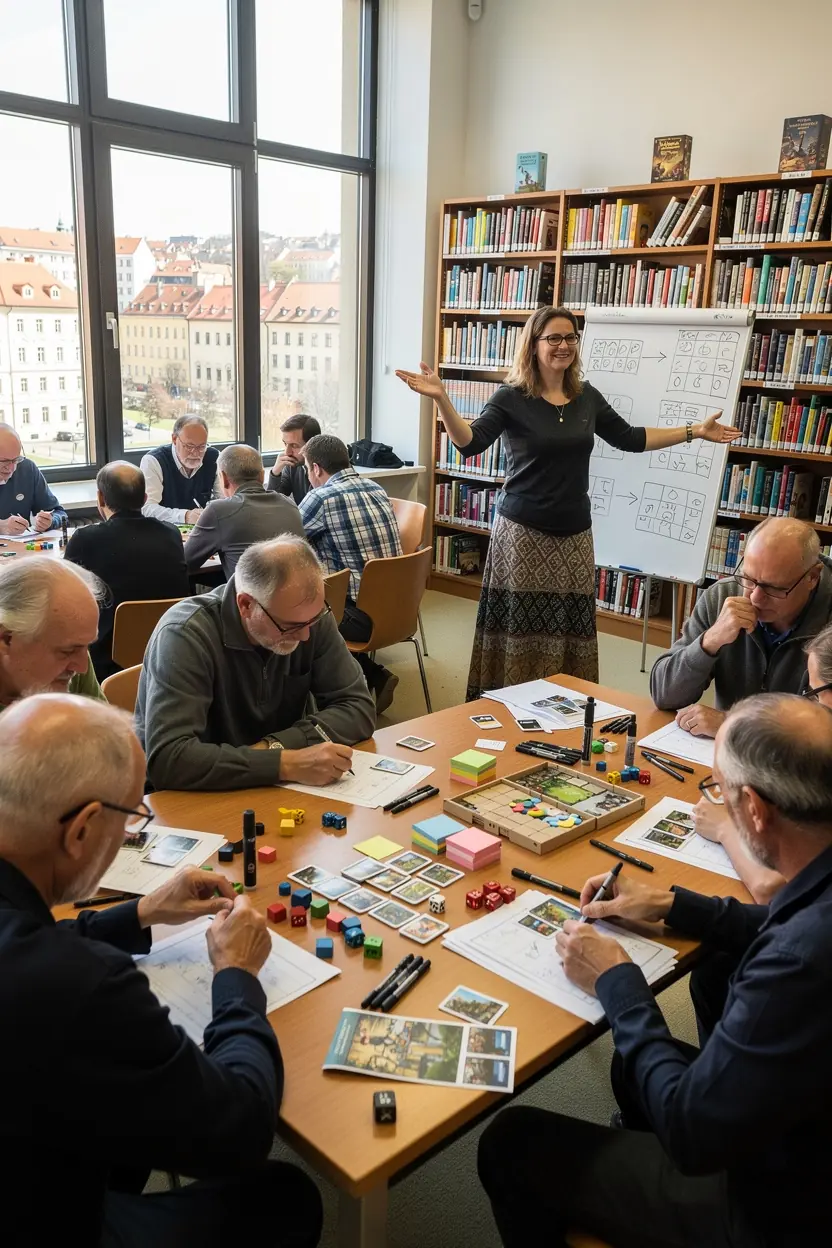 Zdůraznění českých designérů deskových her