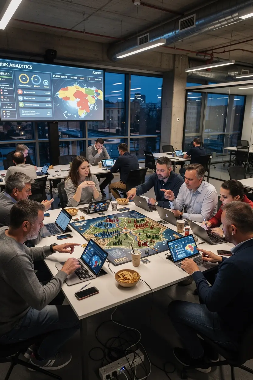 Navigace místními setkáními deskových her.